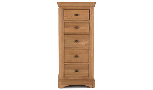 Carmen Tall Chest - 5 Drawer