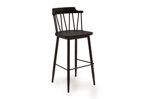 Blake Bar Chair - Black Elm Sold in boxes of 2